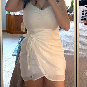 ALTAR’D STATE White Tie Dress